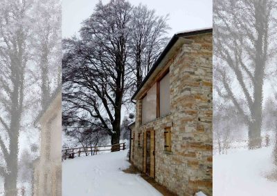 ristrutturazione casolare montano